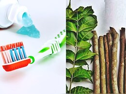 दांतों पर ब्रश नहीं दांतून करें इस्&zwj;तेमाल, आचार्य बालकृष्ण ने बताए फायदे, जानें किस पेड़ की दातून है बेस्&zwj;ट और इस्&zwj;तेमाल का सही तरीका