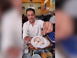 "Please Don't Try This At Home": Indore Vendor's 'Flying' Dahi Vada Goes Viral