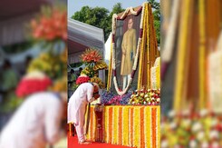 Top Leaders Pay Floral Tributes To BR Ambedkar On His Birth Anniversary Top Leaders Pay Floral Tributes To BR Ambedkar On His Birth Anniversary