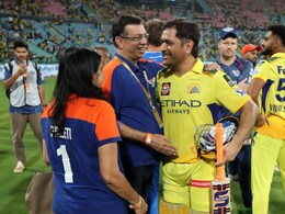 MS Dhoni's Chat With LSG Owner Sanjiv Goenka After CSK Win Has Internet Talking: "Final Message..."