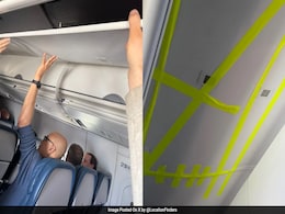 Watch: Delta Passengers Forced To Hold Plane Together After Ceiling Collapses Mid Flight Watch: Delta Passengers Forced To Hold Plane Together After Ceiling Collapses Mid Flight