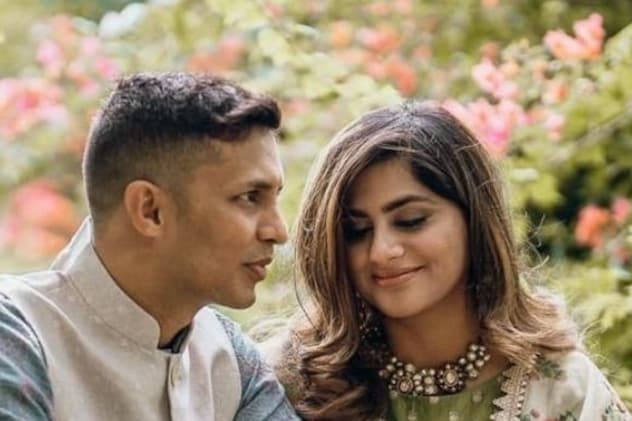 IPS Kamya Mishra with her Husband Avdesh Dixit IPS Kamya Mishra with her Husband Avdesh Dixit