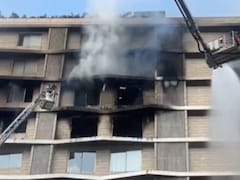 50 Rescued After Huge Fire Breaks Out At Residential Tower In Gujarat's Surat
