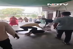 Elderly Man Thrashed By Doctor, Dragged On Floor At Madhya Pradesh Hospital Elderly Man Thrashed By Doctor, Dragged On Floor At Madhya Pradesh Hospital