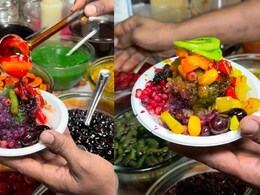 "Fifty Shades Of Sugar": Internet Reacts To Viral Video Of Fruit Gola Making In Ahmedabad