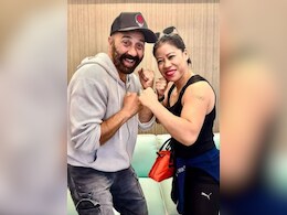 A Blockbuster Frame Featuring Sunny Deol And Mary Kom
