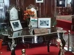 Pak Flag Removed From Desk Where Now-Suspended Simla Agreement Was Signed Pak Flag Removed From Desk Where Now-Suspended Simla Agreement Was Signed