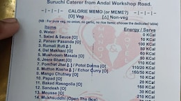 "Made By A Developer": Internet Reacts To Calorie-Listed Food Menu In Indian Wedding