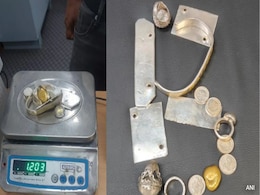 Delhi Airport Custom Arrested Iraqi National With 1.2 Kgs Suspected Gold Delhi Airport Custom Arrested Iraqi National With 1.2 Kgs Suspected Gold