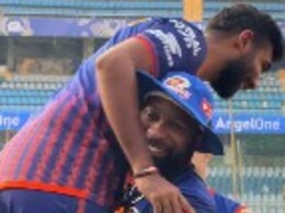 "Don't Injure Him": Kieron Pollard Carrying Jasprit Bumrah Ahead Of IPL Return Gets A Thumbs Down From Fans