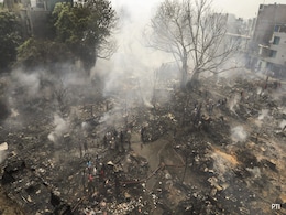 2 Children Killed In Massive Fire At Slum In Delhi's Rohini 2 Children Killed In Massive Fire At Slum In Delhi's Rohini