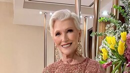 Elon Musk's Mother Maye Musk Stuns In A Pink <i>Lehenga</i> Set By Sabyasachi Mukherjee