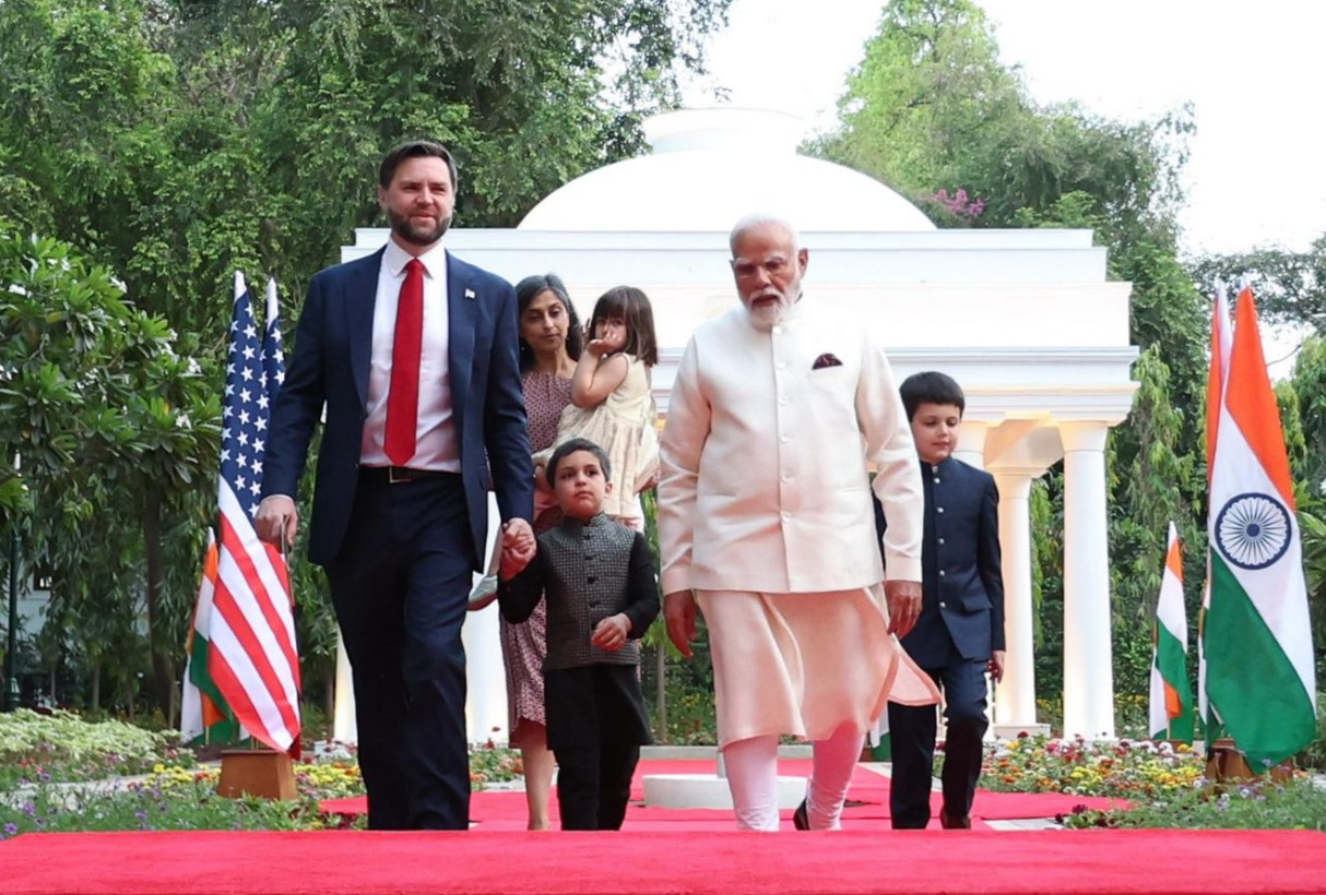 US Vice President JD Vance Meets PM Modi, Talks Focus On Trade Deal