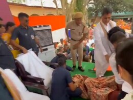 Video: Principal Falls Ill During Tripura Event, Chief Minister Gives 1st Aid Video: Principal Falls Ill During Tripura Event, Chief Minister Gives 1st Aid