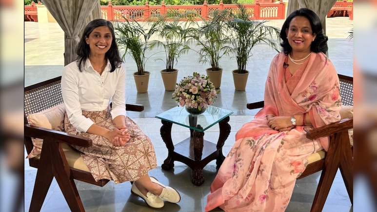 NDTV Exclusive - "Took 1st Opportunity We Got To Come To India": Usha Vance