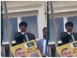 लंदन में पहलगाम पर हो रहा था विरोध-प्रदर्शन, पाकिस्तानी दूतावास के बेशर्म अधिकारी की हरकत देखिए