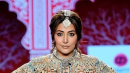 Hina Khan Exudes Elegance In An Embroidered Jacket And A Subtle Black Skirt
