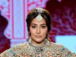 Hina Khan Exudes Elegance In An Embroidered Jacket And A Subtle Black Skirt