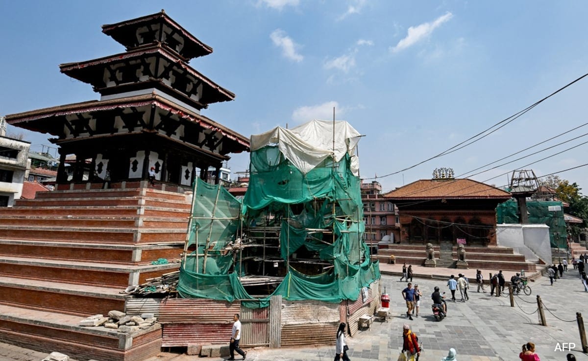 Непал Измина десетилетие от масивно земетресение разкъсано през Непал но