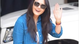 Preity Zinta Keeps It Minimal Yet Chic In A Denim Co-Ord Set At The Latest Airport Spotting