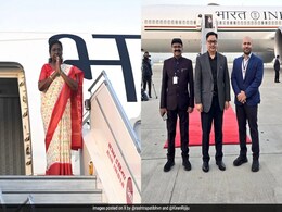 President Murmu, Kiren Rijiju Leaves For Vatican To Attend Pope's Funeral President Murmu, Kiren Rijiju Leaves For Vatican To Attend Pope's Funeral
