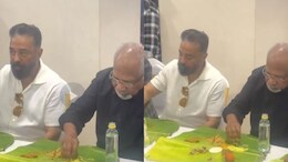 <i>Thug Life</i> Press Conference: Kamal Haasan And Mani Ratnam Relish South Indian Food