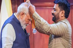 PM Modi Receives Sri Lanka's Highest Civilian Award PM Modi Receives Sri Lanka's Highest Civilian Award