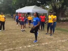 Watch: Triple Olympic Champion Wins Parent's 100m Race During Son's Sports Day