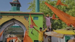 Men Carrying Saffron Flags Climb UP Dargah, Raise Slogans: Cops