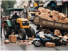 NH-123 पर बड़ा सड़क हादसा, ओवरलोड ट्रैक्टर ट्राली ने स्कूटी सवार युवकों को रौंदा, एक की मौके पर मौत NH-123 पर बड़ा सड़क हादसा, ओवरलोड ट्रैक्टर ट्राली ने स्कूटी सवार युवकों को रौंदा, एक की मौके पर मौत