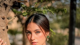 Iqra Aziz Adds Glossy Lips To A Dewy Base For Eid 2025