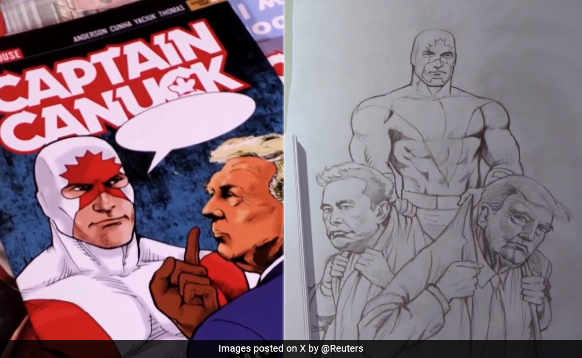 Donald Trump Now A 'Supervillain' In Canadian Comic, Elon Musk His Sidekick