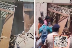 Object Falls From Air Force Aircraft, Damages House In Madhya Pradesh Object Falls From Air Force Aircraft, Damages House In Madhya Pradesh