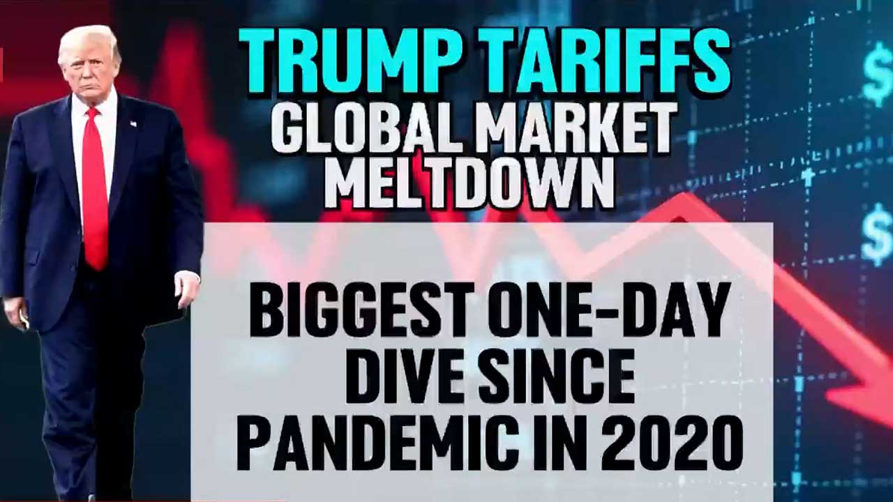 US Stocks See Biggest Losses After Trump's Liberation Day Tariffs