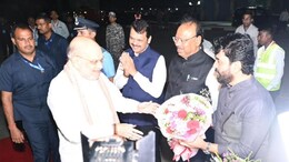 Amit Shah Raigad visit : अमित शाह रायगडावर, पालकमंत्रिपदाचा तिढा सुटणार?