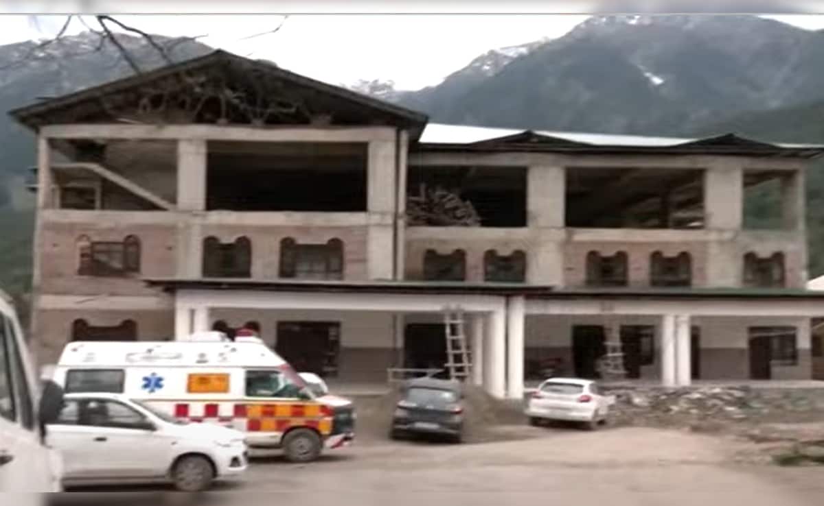 Locals have awaited the completion of an under-construction hospital in Pahalgam since 10 years. Locals have awaited the completion of an under-construction hospital in Pahalgam since 10 years.