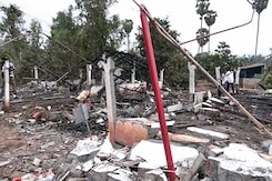 8 Killed In Fire Accident At Cracker Factory In Andhra Pradesh 8 Killed In Fire Accident At Cracker Factory In Andhra Pradesh