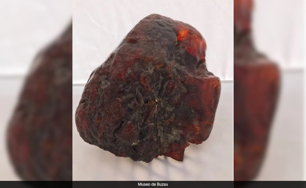 Румън жена несъзнателно използва 3 5 килограмограм 7 7 килограмов парче кехлибар като прага