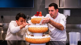 This Innovative "Robotic Cake" Was Lit By Edible Chocolate Batteries