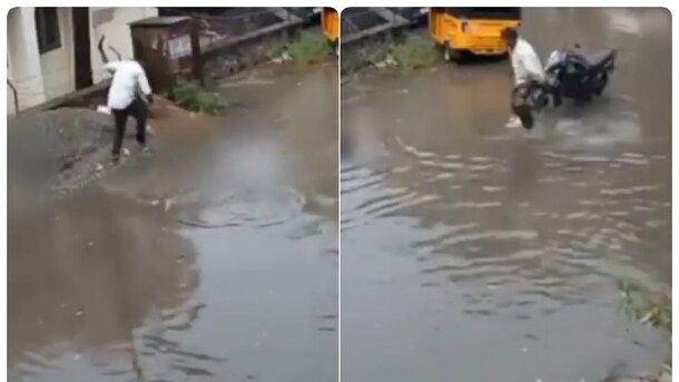 पानी में बच्चे को लगा बिजली का करंट, इस नेक दिल इंसान ने जान जोखिम में डाल ऐसे बाहर निकाला
