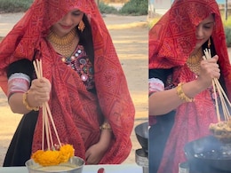 Woman Makes Bizarre Mixed Flower Bhajiya, Internet Asks "<i>Koyi Sabzi Nahi Mili</i>?" Woman Makes Bizarre Mixed Flower Bhajiya, Internet Asks "<i>Koyi Sabzi Nahi Mili</i>?"
