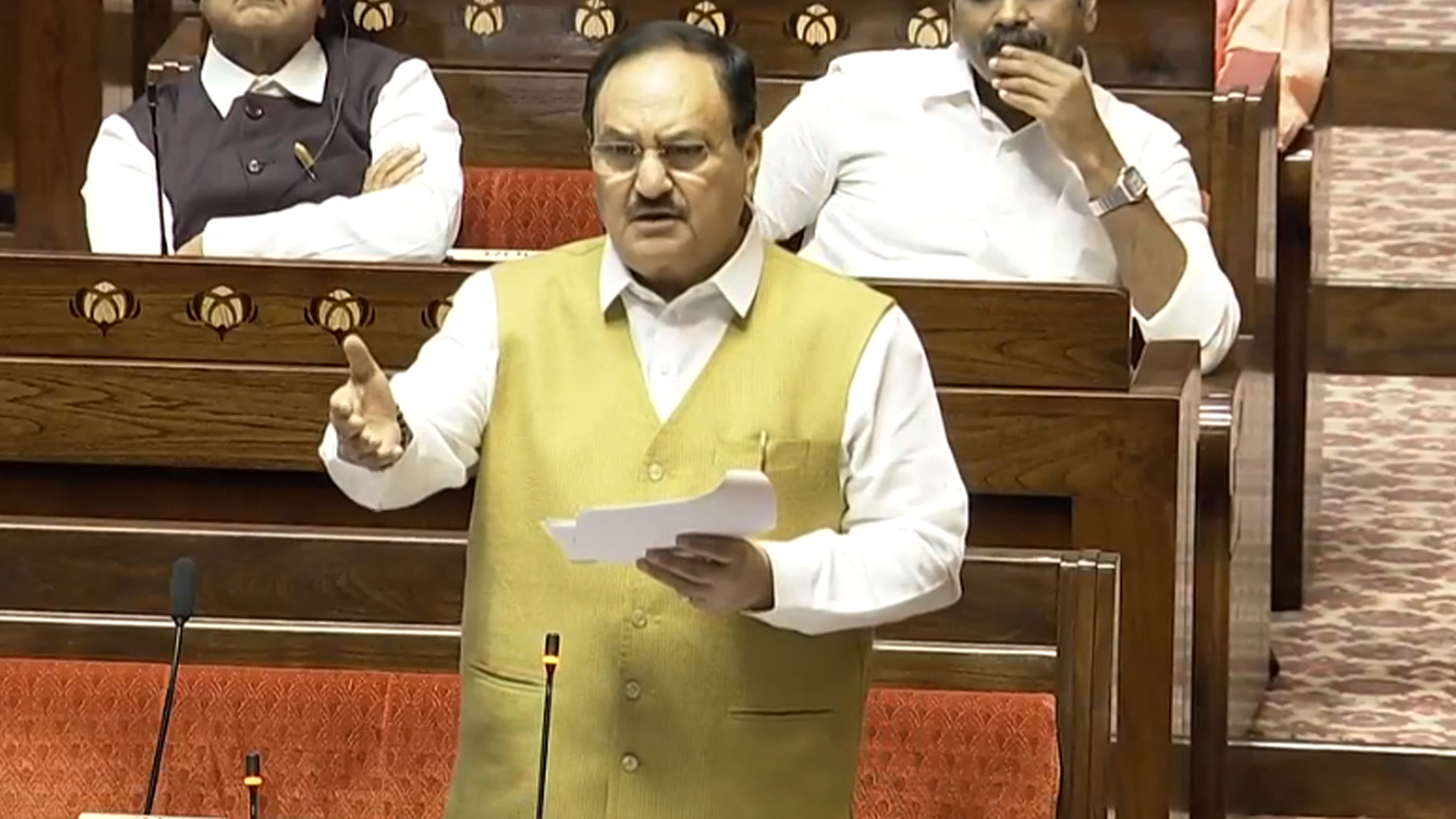 "We're Trying To Make Waqf Accountable," Says JP Nadda In Rajya Sabha