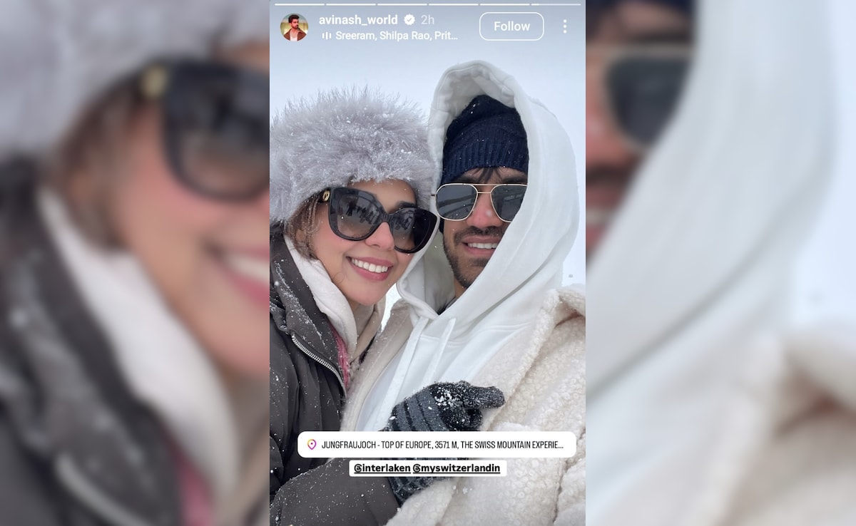 Avinash Mishra се възползва максимално от швейцарската си ваканция се отправи