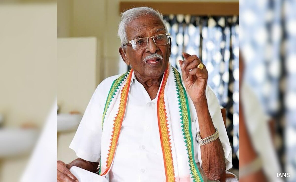 Chennai Ветеранският лидер на Конгреса и отбеляза оратор в Тамил