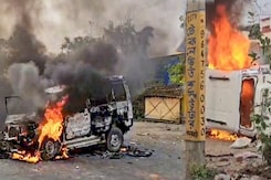 Clashes Over Waqf Act In Bengal: Public Property Vandalised, 3 Dead, 138 Held Clashes Over Waqf Act In Bengal: Public Property Vandalised, 3 Dead, 138 Held