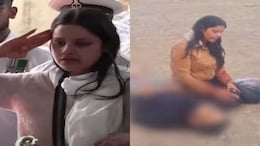 Married On 16th, Tragedy On 22nd: Navy Officer's Wife Salutes Coffin