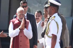 Prime Minister Narendra Modi Reaches Anuradhapura To Inaugurate Railway Projects Prime Minister Narendra Modi Reaches Anuradhapura To Inaugurate Railway Projects