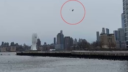 Video: Moment Chopper Crashed Into New York River, Killing Spanish Family