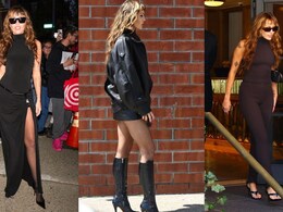 Miley Cyrus Brings A Mix Of Street Style And Glam Chic To Her New York Outing