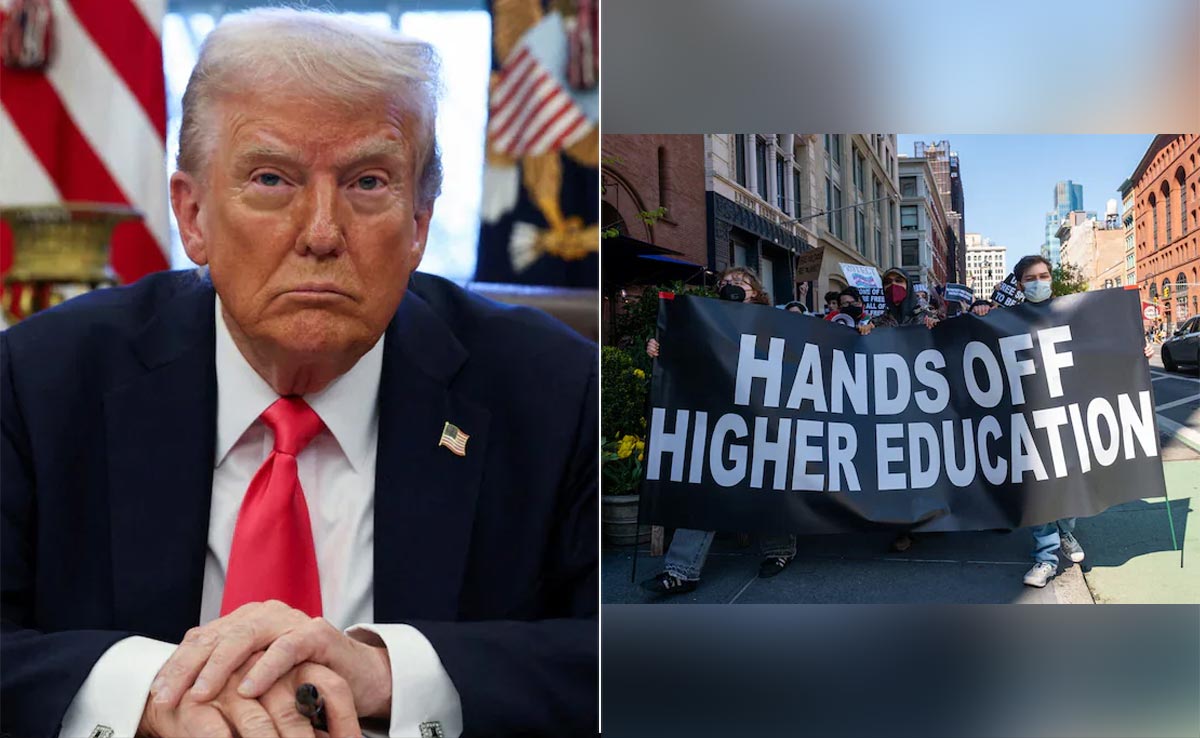 After Harvard, 100 US Colleges Unite Against Trump's Crackdown On Education